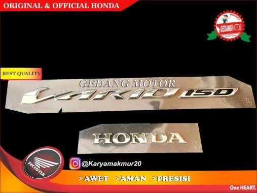 EMBLEM VARIO 150 HONDA SET ORIGINAL AHM