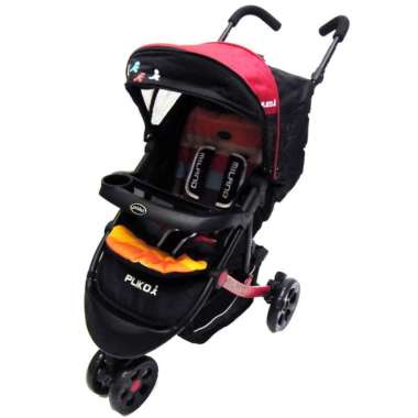 Kereta Bayi Stroller Pliko 568 Milano Red