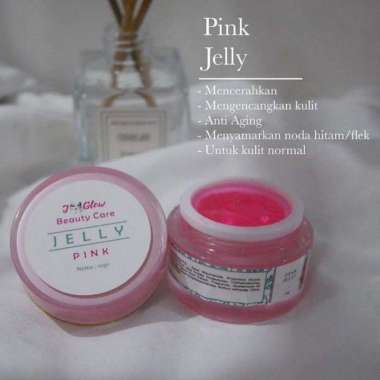 Skincare Jglow Pink Jelly / Skincare / Skincare wajah / Skincare glowing / Skincare BPOM / Skincare 