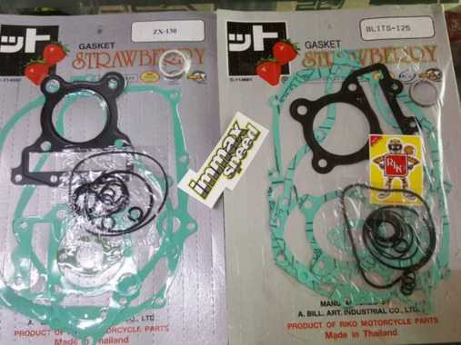 Paking Perpak Kawasaki Blitz Blits Blit 110 125 Zx130 Zx-130 Full Set Packing Fullset Fulset Head Bl