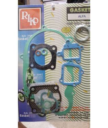 Paking Perpak Yamaha Alfa Sigma champ 100 Packing Full Set Fulset Head Blok knalpot Bak kopling magn