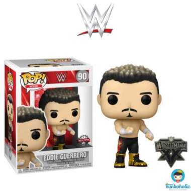 Funko POP! WWE - Eddie Guerrero & Enamel Pin [Exclusive] #90