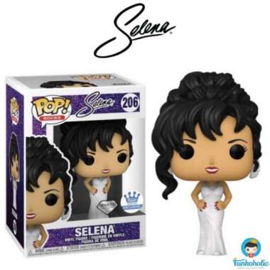 Funko POP! Rocks Selena in White Gown (Grammy Dress) [Diamond Glitter]