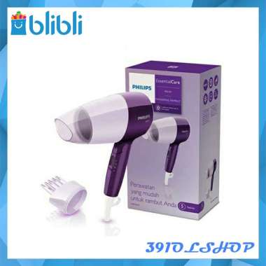 Philips Hair Dryer HP-8126 Pengering Rambut Hairdryer 400 Watt warna ungu