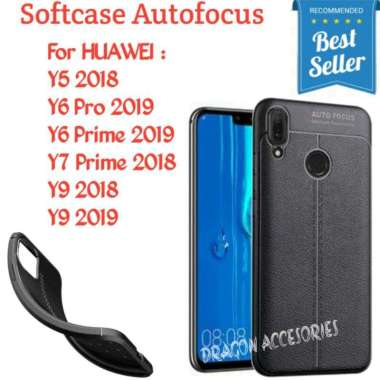 Autofocus Y5 2018 Y6 Pro Y7 Prime Y9 2018 2019 Huawei Softcase Silikon Case Kulit Shockproof Casing 