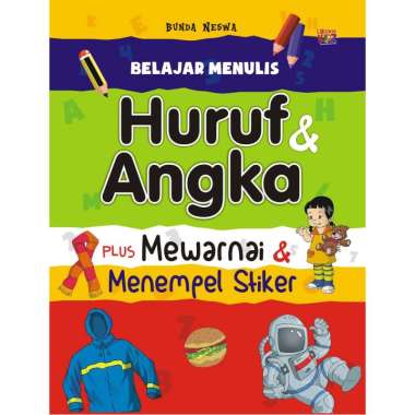 Belajar Menulis Huruf dan Angka