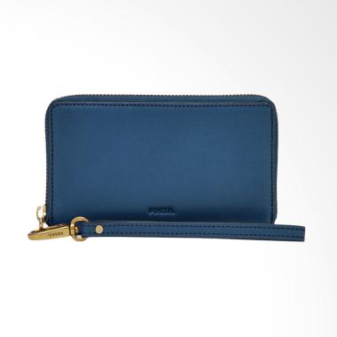 Fossil - Emma RFID - Leather Zip Cl ... ompet Wanita - SL7443-433