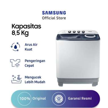 SAMSUNG MESIN CUCI 2 TABUNG 8.5KG - WT85H3210MB