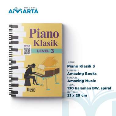 Buku Piano Klasik Level 3