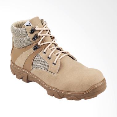 Navara Boots Touring Brian Safety Sepatu Pria - Cream