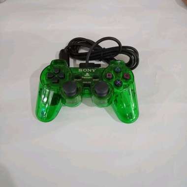 STIK STICK PS2 TRANSPARAN LAMPU KABEL BIASA (NON SERAT) STIK PS2 TRANSPARAN LAMPU KABEL BIASA HIJAU
