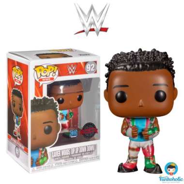 Funko POP! WWE - Xavier Woods (Up Up Down Down) Metallic EXCLUSIVE #92
