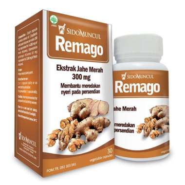 Sido Muncul Remago Ekstrak Jahe Merah