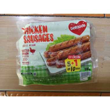 Promo Harga BELFOODS Chicken Sausages 200 gr - Blibli