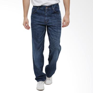 Edwin Regular Fit Celana Jeans Pria - Biru [305-E-80]