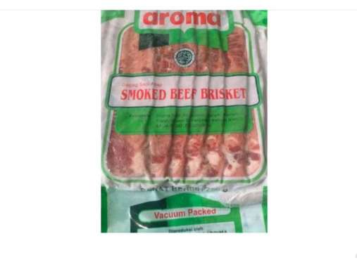 Aroma smoke beef brisket 250gr