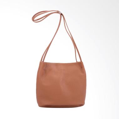Silver Tote Luna New Sling Bags Wanita - Tan