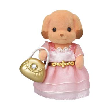 Sylvanian Families Town Girl Toy Poodle Mainan Anak