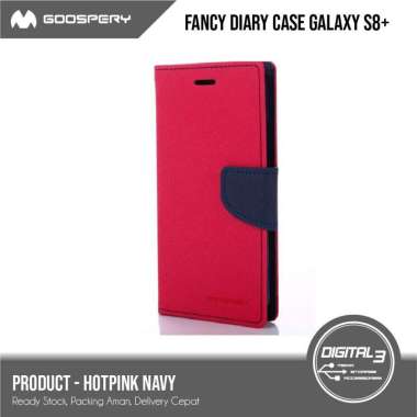Mercury Goospery Fancy Diary Case Samsung S8 PLUS / S8+ Flip Casing Hotpink