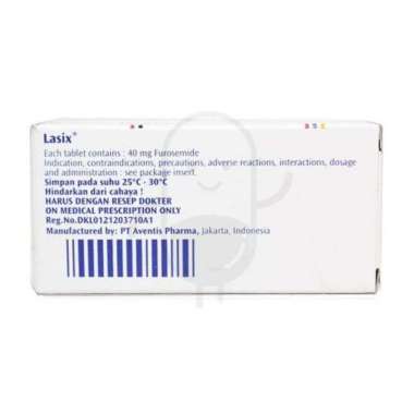 LASIX 40 MG BOX 100 TABLET