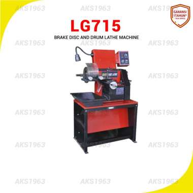 Mesin Bubut Rem Cakram Tromol Brake Disc Drum Lathe 0.6 Kw - LG715 - Importir Sparepart