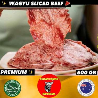 WAGYU SLICE MELTIQUE 500 GRAM IMPORT DARI AUSTRALIA/ WAGYU SLICE/WAGYU SLICE MELTIQUE/WAGYU MELTIQUE
