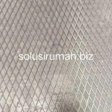 KAWAT MESH EXPANDA CUSTOM /100cm 16x38mm BESI HITAM EXPANDED METAL