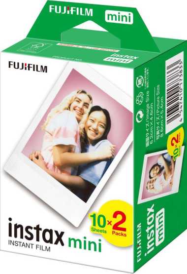 Instax Refill Mini Twinpack Plain Film [20 Lembar]