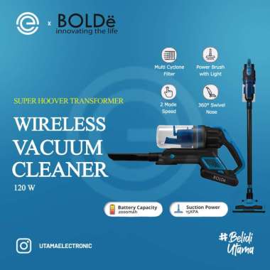 BOLDe Vacuum Cleaner Wireless SUPER HOOVER - TRANSFORMER