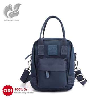 Tas Selempang Wanita COLORFUL FOX 0417 Sling Bag Wanita Hand Bag Wanita Navy Blue