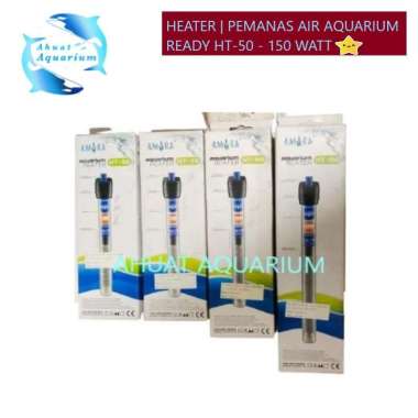 PEMANAS AIR AKUARIUM HEATER AQUARIUM AQUASCAPE AMARA HT 50 75 100 150 WATT HT-50 WATT