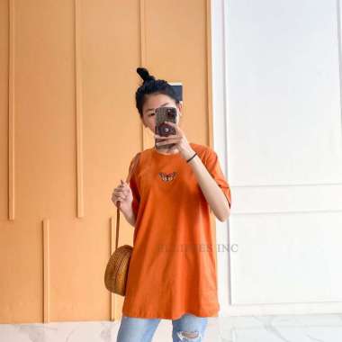 ELLIPSESINC Kaos Oversize Pria & Wanita Butterfly XL Bata