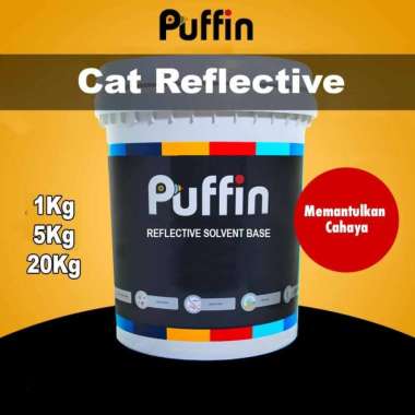 Puffin Reflective Cat acrylic reflective / cat reflektif 20L