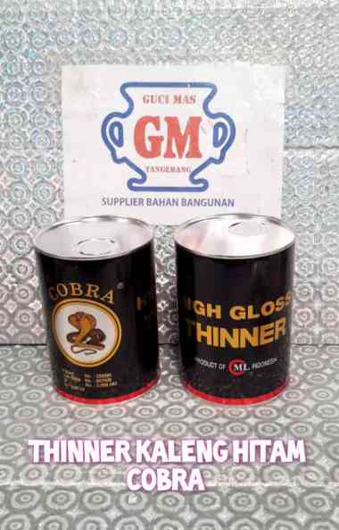 Thinner Kaleng Hitam COBRA \ Thinner COBRA \ Thinner Kaleng COBRA