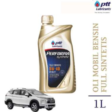 PTT Lubricants Performa Synthetic SAE 5W40 [1L] Oli Mobil PTT Bensin Diesel