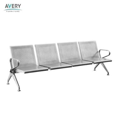 Avery Furnitures - Kursi Bandara / Kursi Tunggu Besi 4 Dudukan AC406