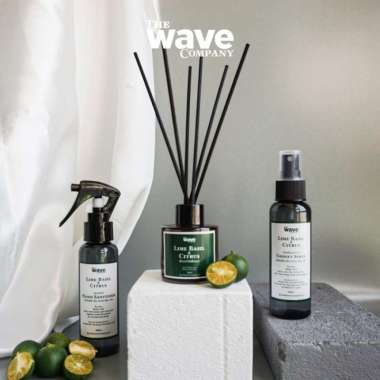 harga Reed Diffuser (50ml) - The Wave Company - Lime Basil & C. Multicolor Blibli.com