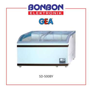 GEA Sliding Curve Glass Freezer SD-500BY / SD500BY 500L