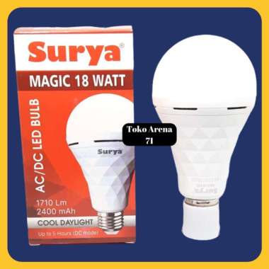 Lampu Emergency LED Surya Magic 18 Watt 18W