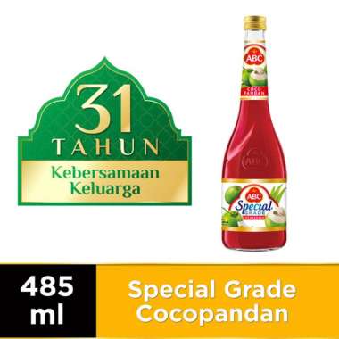 Promo Harga ABC Syrup Special Grade Coco Pandan 485 ml - Blibli