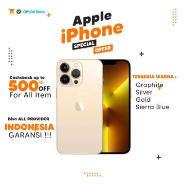 Promo New Apple iPhone 13 Pro Max Promax 512GB, not iPhone 12 Mini -  Graphite di Seller Applepedia Store - Kota Jakarta Pusat, DKI Jakarta |  Blibli