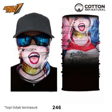 Buff Headwear super stretch adem Headwear Elastis 246 Harley Quin