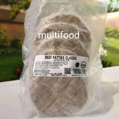 Beef patty bernardi / beef patties burger bernardi isi 6