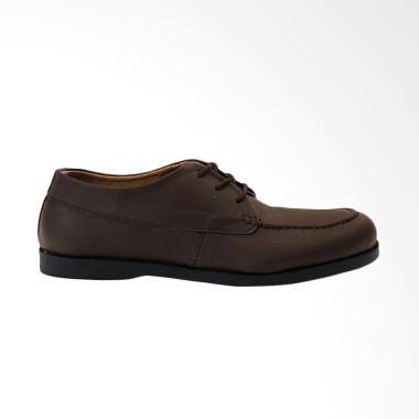 Handmade Monday Flex Sepatu Casual Pria - Coklat