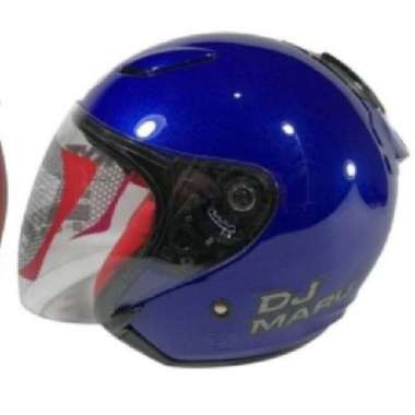 Helm KYT Halfface KYT Dj Maru Solid L DEEP BLUE