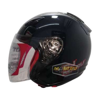 Helm KYT Halfface KYT Dj Maru Solid L BLACK