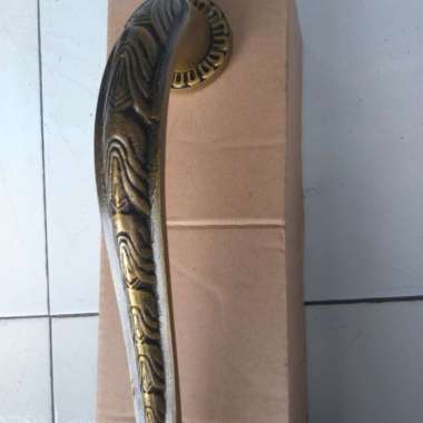 Handle Pintu Motif Taring Asli Kuningan
