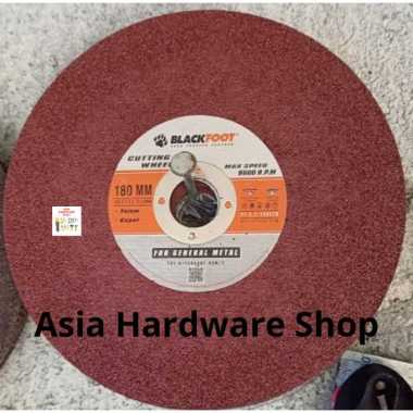 Mata Gurinda 7 Inch 7 x 2.5 mm BLACKFOOT Batu Gerinda Besi Potong Cutting Wheel