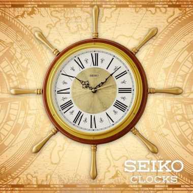 Seiko QXA785-B Quite Sweep Rei Nautical Maritime Jam Dinding