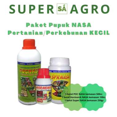 Paket Pupuk Organik Nasa Kecil - Pupuk Tambulampot - Pupuk Hidroponik